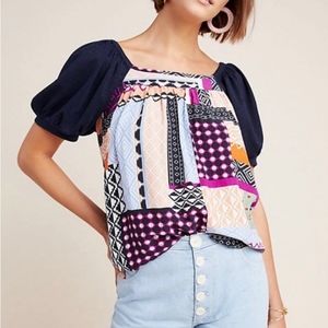 Maeve Catania Puff Sleeve Top